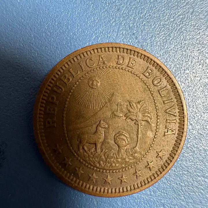 [BUNJANG] 1951 Bolivian Republic 1 Boliviano Coin / 볼리비아 공화국 1951 1 볼리비아노 주화
