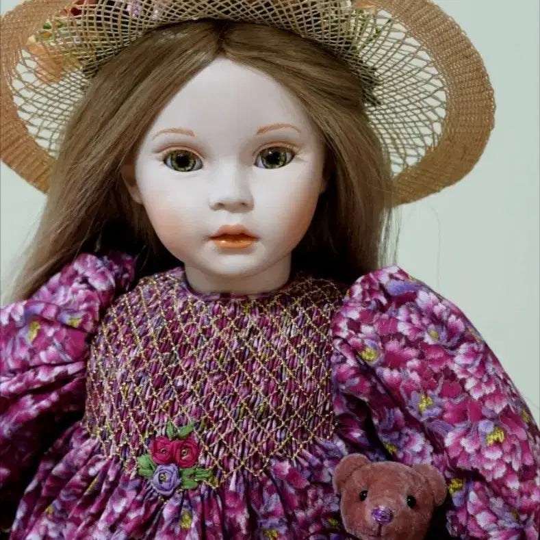 [BUNJANG] Polindoll Sabrina 22-inch Porcelain Doll (Ash Blonde) / 폴린돌 사브리나. 포세린돌.포세린인형.비스크돌