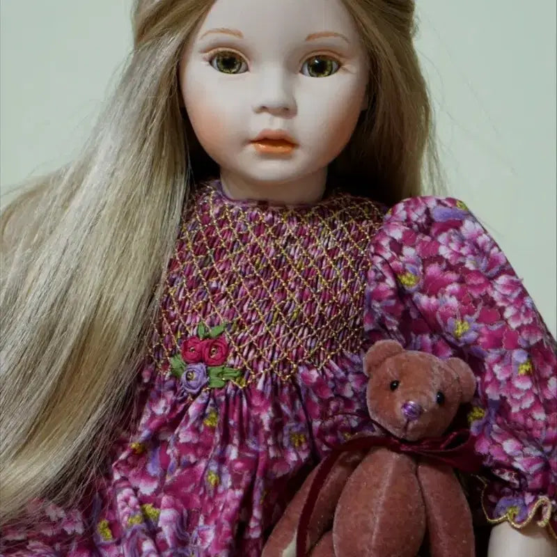 [BUNJANG] Polindoll Sabrina 22-inch Porcelain Doll (Ash Blonde) / 폴린돌 사브리나. 포세린돌.포세린인형.비스크돌