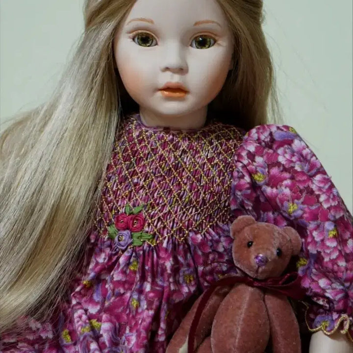 [BUNJANG] Polindoll Sabrina 22-inch Porcelain Doll (Ash Blonde) / 폴린돌 사브리나. 포세린돌.포세린인형.비스크돌