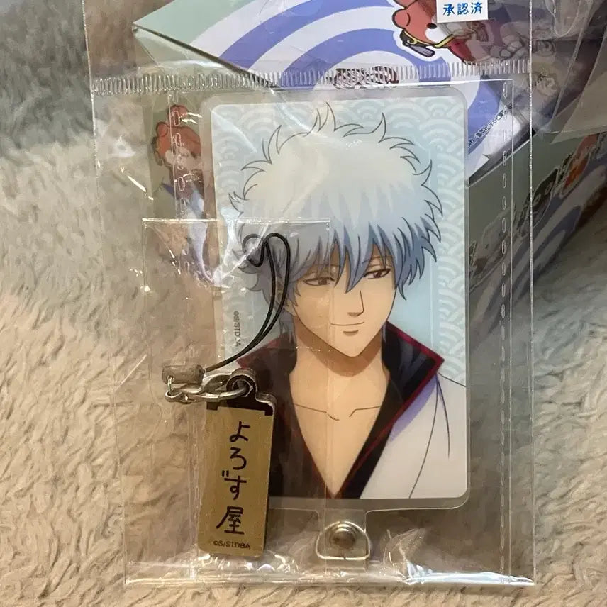 [BUNJANG] Gintama Sakata Gintoki Yorozuya Wooden Phone Stand / 은혼 사카타 긴토키 요로즈야 목제 폰탭