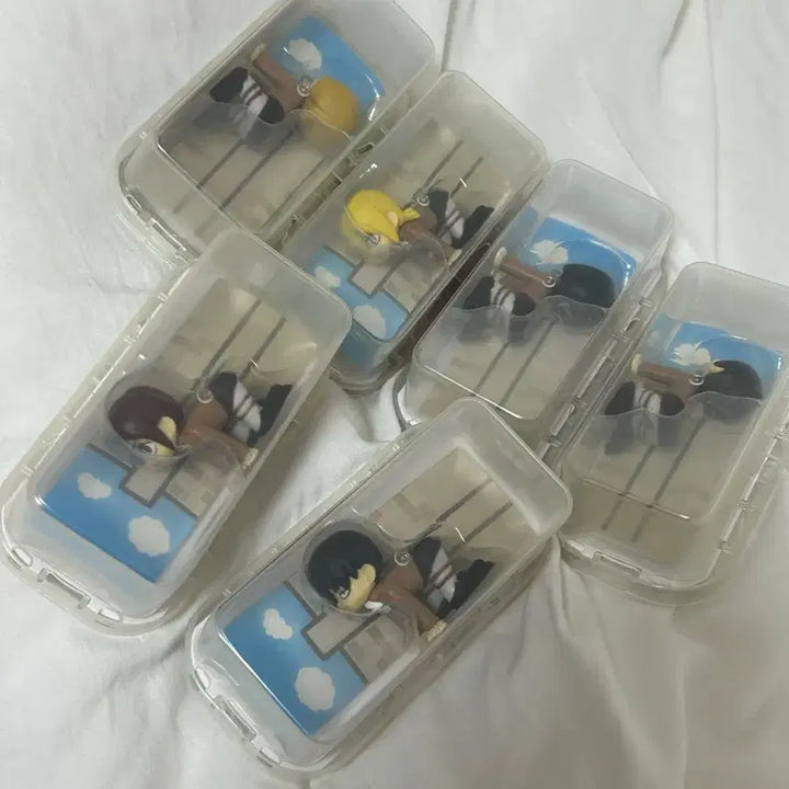 [BUNJANG] Attack on Titan Tsum Tsum Figure Set (6 Types) / 진격의 거인 츠무츠무 피규어 6종 세트