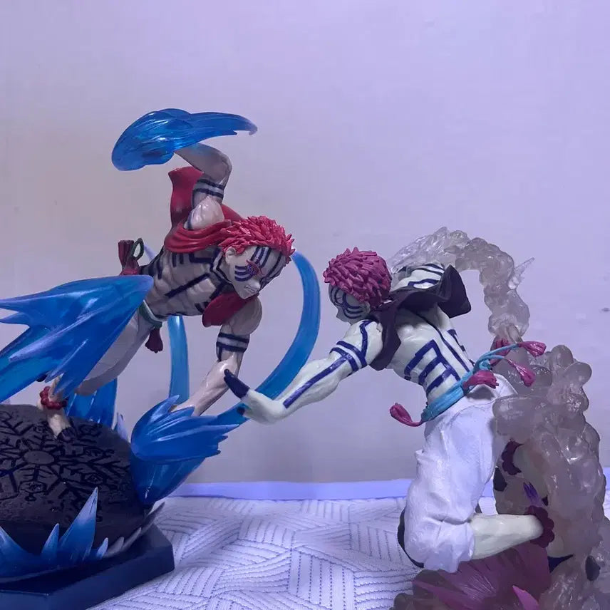 [BUNJANG] Demon Slayer Akaza 2 Types Figure Bundle / [귀멸의 칼날] 아카자 피규어 2종 일괄 판매