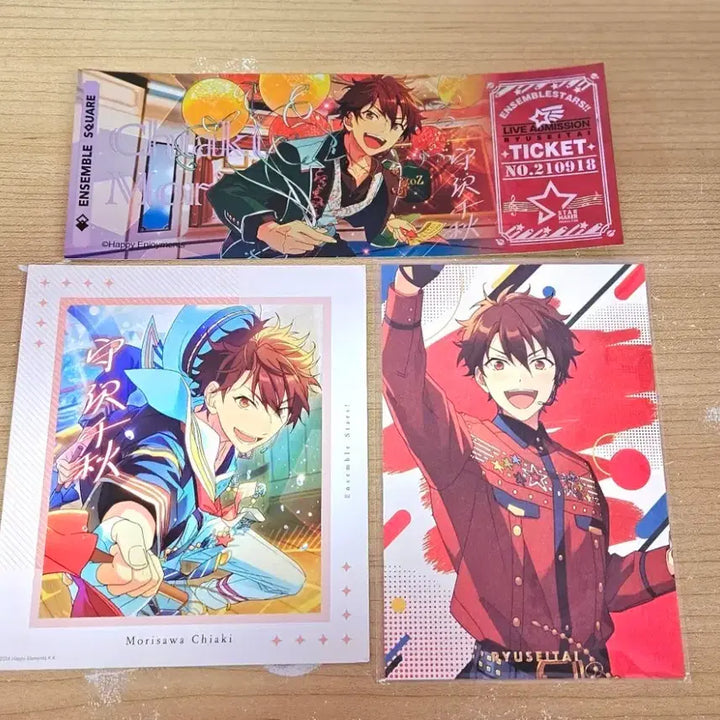 [BUNJANG] Ensemble Stars! Chiaki Morisawa Live Ticket PASHa! Bundle Set / 앙스타 앙상블스타즈 모리사와 치아키 라이브티켓 파샤 굿즈 일괄 양도