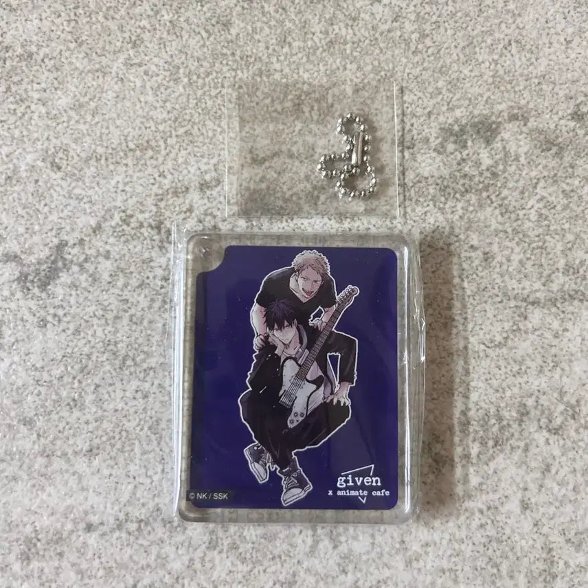 [BUNJANG] Given Akihiko &amp; Ritsuka Acrylic Plate Keychain / 기븐 아키히코&amp;리츠카 아크릴 플레이트 키홀더 키링 애니메이트