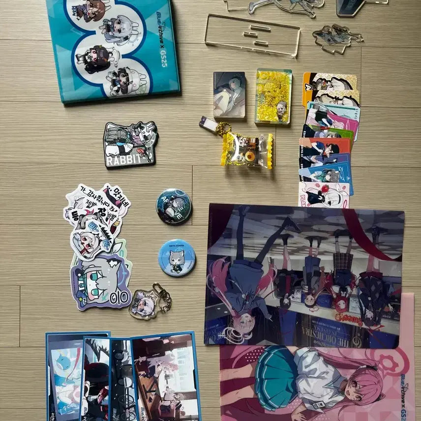 [BUNJANG] Blue Archive Merchandise Bundle / 블루아카이브 굿즈 일괄 (띠부씰 포함)
