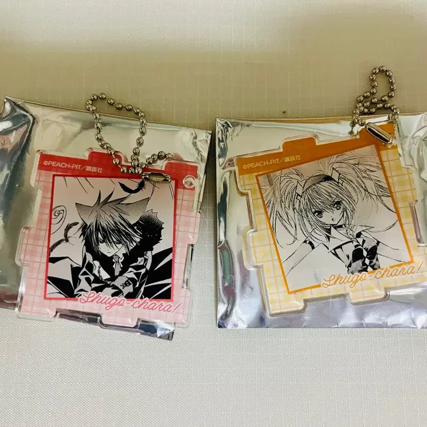 [BUNJANG] Cardcaptor Sakura Black and White Original Art Block Keychain Touma / 캐릭캐릭체인지 캐캐체 흑백 원화 블럭 키링 토마 세라