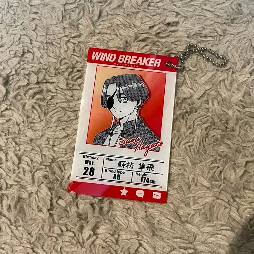 [BUNJANG] Wind Breaker Hayato Sogo Original Art Acrylic Stand / 윈브레 윈드브레이커 스오 하야토 원화 아크릴 프로필
