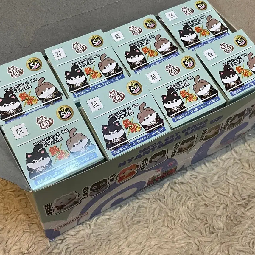 [BUNJANG] Gintama Mega Cat Project Full Box Full Set (Unsealed) / 은혼 메가캣 프로젝트 단순개봉 풀박스 풀셋