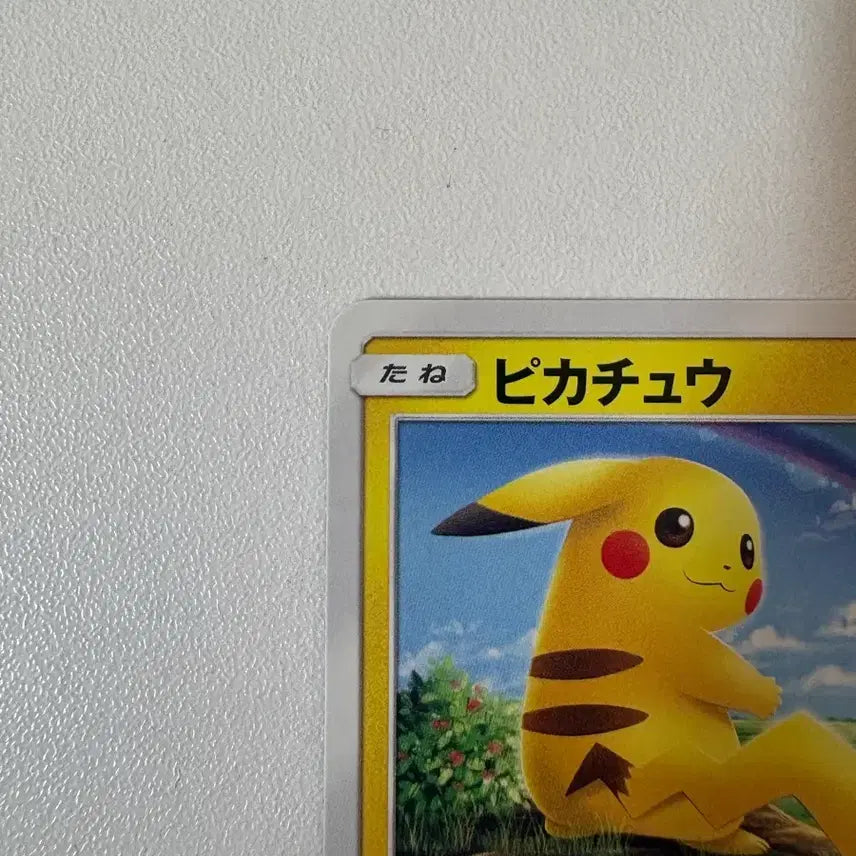 [BUNJANG] Pokemon Card Sun &amp; Moon Rainbow Pikachu Japanese / 포켓몬카드 썬문 무지개 피카츄 일판