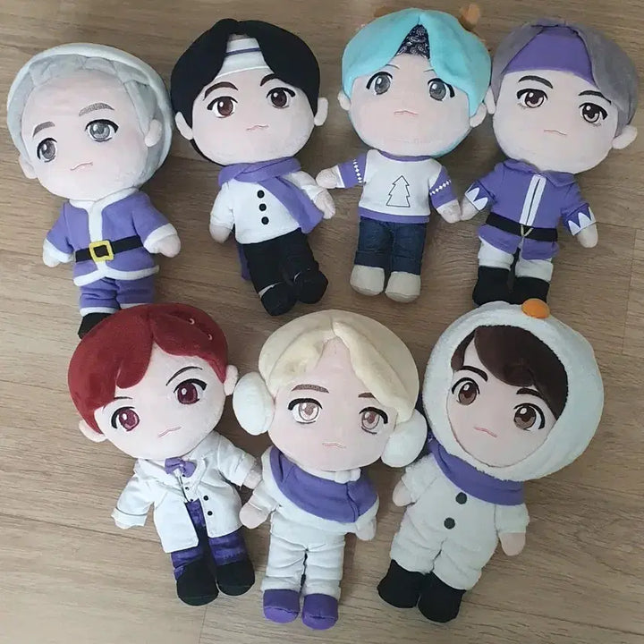 [BUNJANG] BTS TinyTAN Holiday Edition Plush Set / BTS 2020년 타이니탄 홀리데이인형