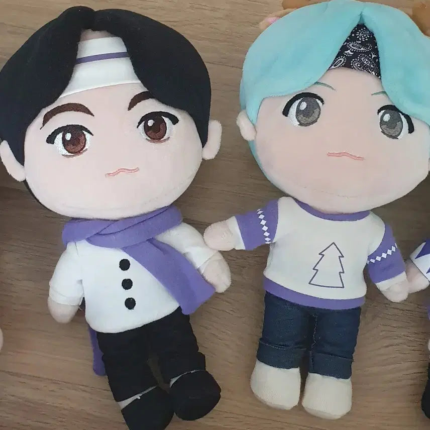 [BUNJANG] BTS TinyTAN Holiday Edition Plush Set / BTS 2020년 타이니탄 홀리데이인형