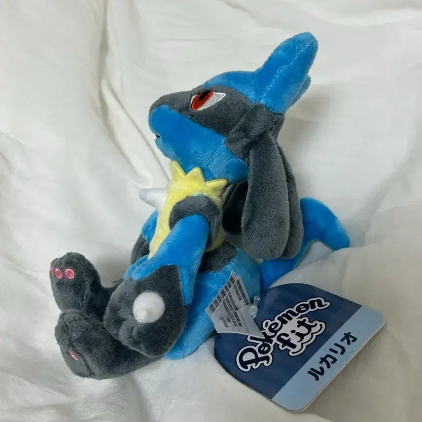[BUNJANG] Pokemon Lucario Fit Plush / 포켓몬스터 루카리오 fit 인형