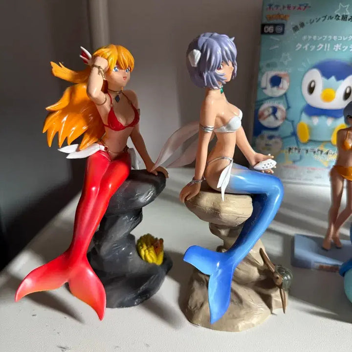 [BUNJANG] Sega Neon Genesis Evangelion Extra Mermaid Figure / 고전 미소녀 세가 신세기 에반게리온 엑스트라 머메이드 피규어