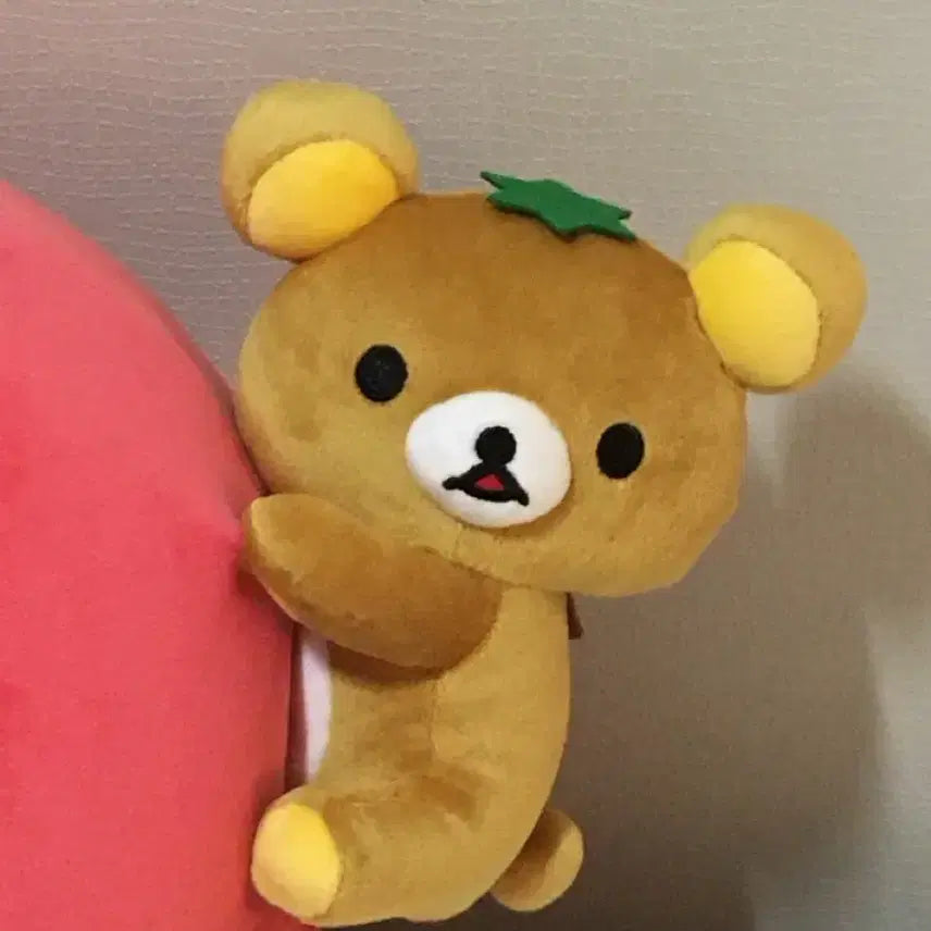 [BUNJANG] San-X Rilakkuma Tomato Cushion Plush / 산엑스 리락쿠마 토마토 쿠션 인형
