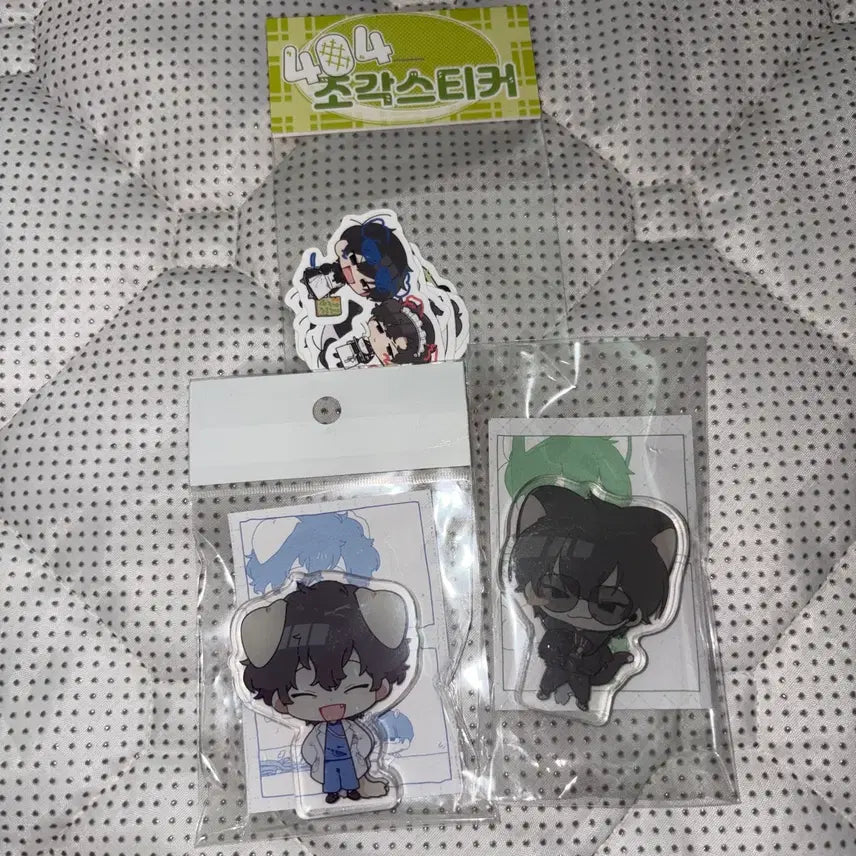[BUNJANG] Miu404 Kounotori Unofficial Goods Set Bundle Set / Miu404 미우404 코우노도리 비공굿 비공식 굿즈 세트 일괄 미개봉
