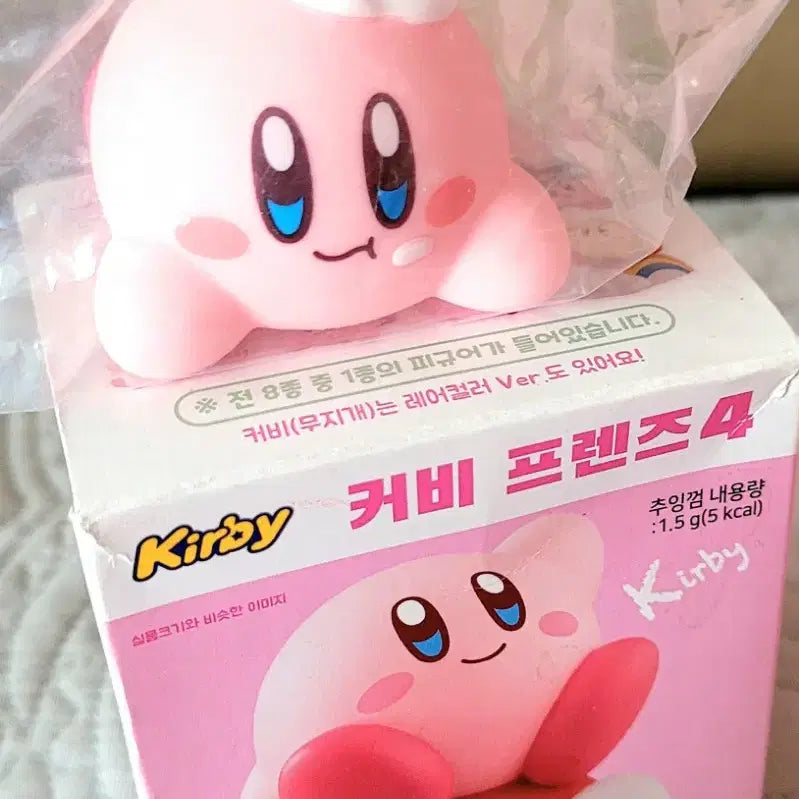 [BUNJANG] Kirby 30cm Plush Toy + Kirby Friends 4 Figure Set / 별의커비 30cm인형+커비프렌즈4 피규어(새상품)