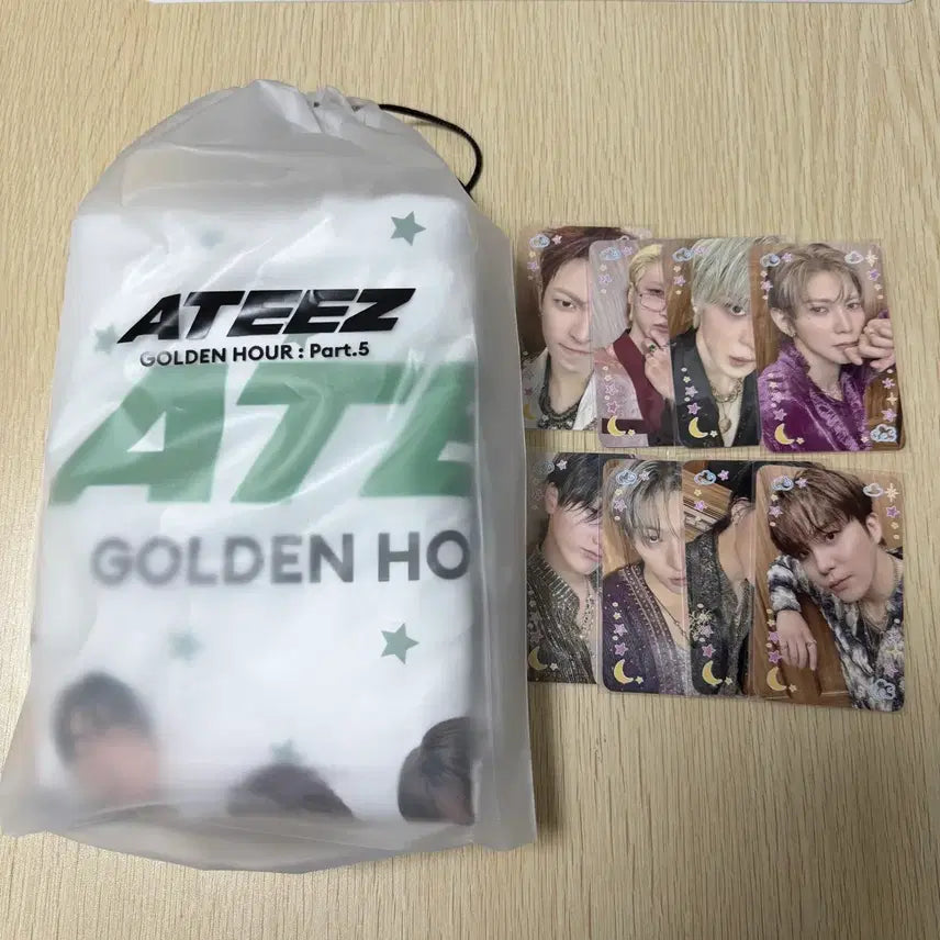 [BUNJANG] Ateez BAD Official Fanclub Kit Photocard Bundle Set / 일괄 에이티즈 BAD 사녹 공방 키트 포토카드 포카 ateez kit