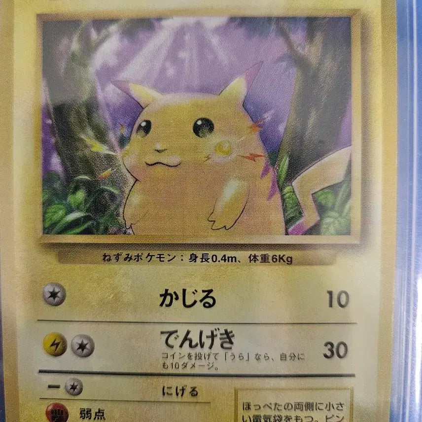 [BUNJANG] Pokemon Card Pikachu 1996 1st Edition Japanese / 포켓몬 카드 1996 피카츄 초판 일판