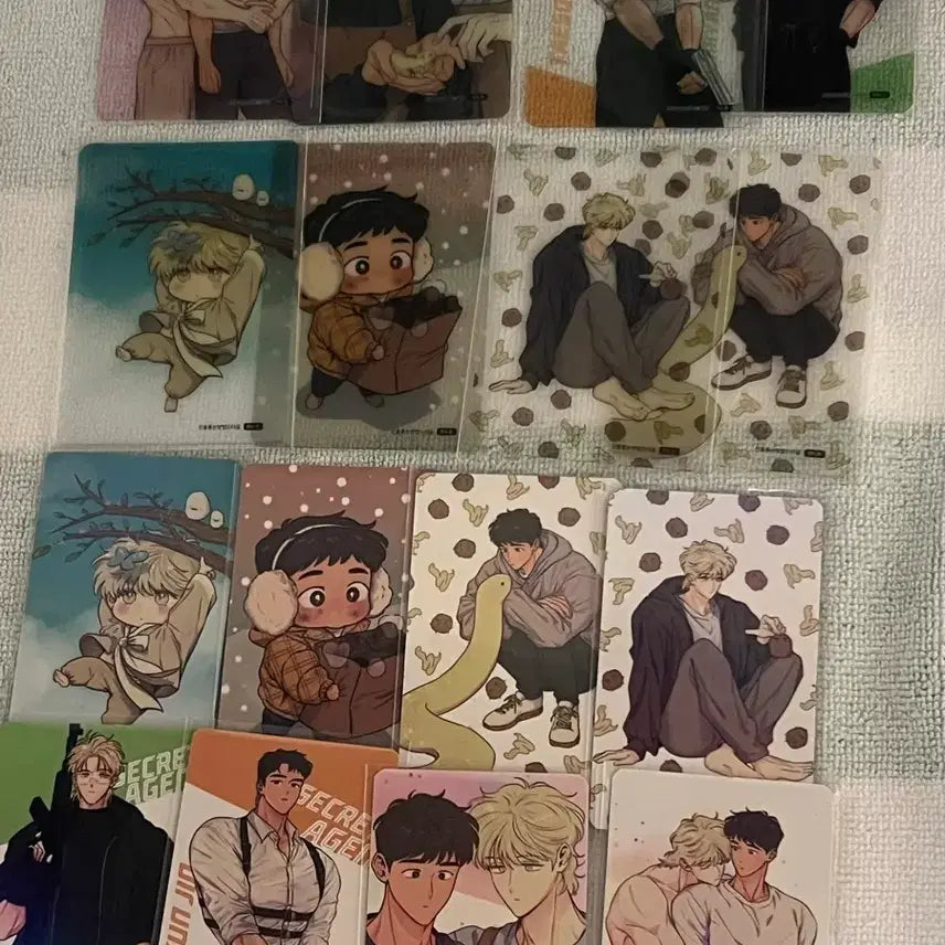[BUNJANG] BL 신을 품는 방법 Signed Photocard &amp; Photo Sticker Set / 1차 BL 신을 품는 방법 신품방 사인 포카 프박 키링