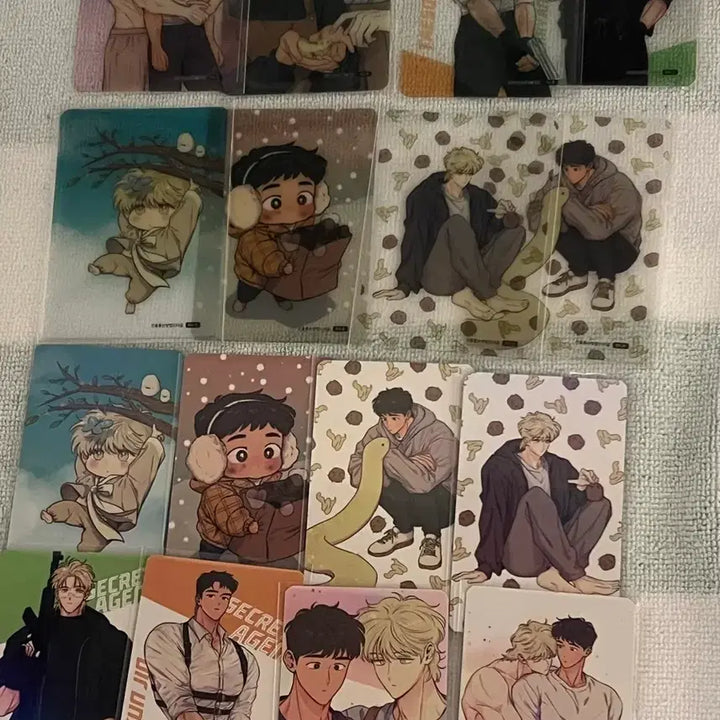 [BUNJANG] BL 신을 품는 방법 Signed Photocard &amp; Photo Sticker Set / 1차 BL 신을 품는 방법 신품방 사인 포카 프박 키링
