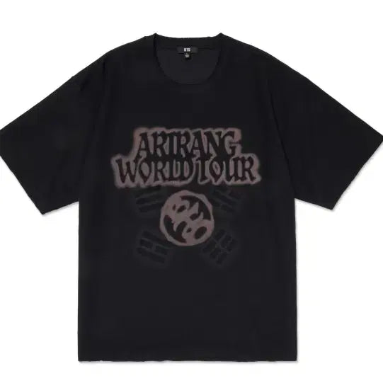 [BUNJANG] BTS ARIRANG World Tour T-Shirt XL / BTS ARIRANG S/S WORLD TOUR  아리랑 월드투어 티셔츠