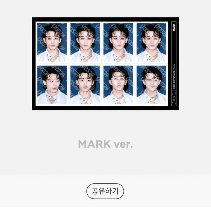 [BUNJANG] Mark ID Photo / 마크 127 질주 증명사진 id photo