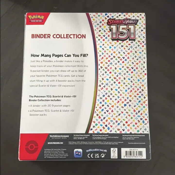 [BUNJANG] Pokemon North American Edition 151 Binder Collection Sealed / 포켓몬스터 북미판 미개봉 151 바인더 컬렉션