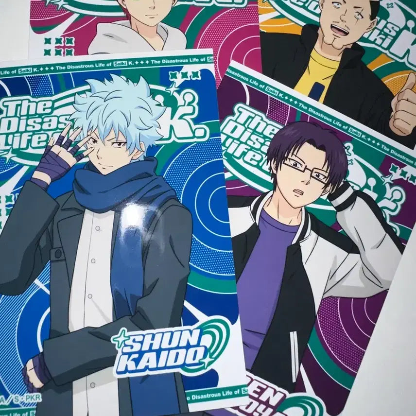 [BUNJANG] The Disastrous Life of Saiki K. Bromide Postcard Set / 사이키 쿠스오의 재난 브로마이드 엽서 포카