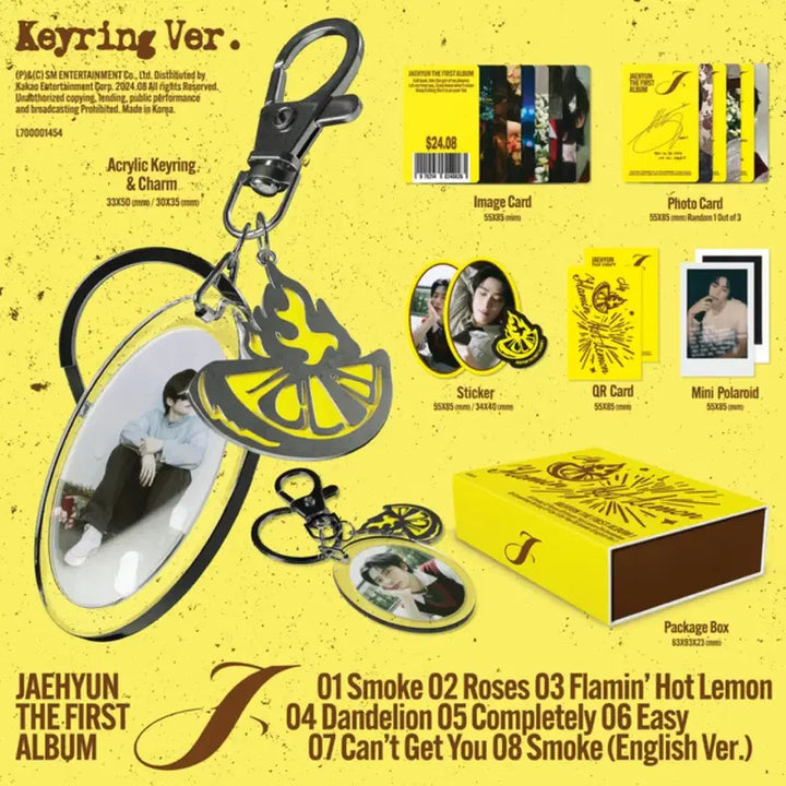 [BUNJANG] NCT Jaehyun Smoke Solo Album Keyring Version / 키링 버전 / 엔시티 재현 스모크 제이 솔로앨범 양도 판매