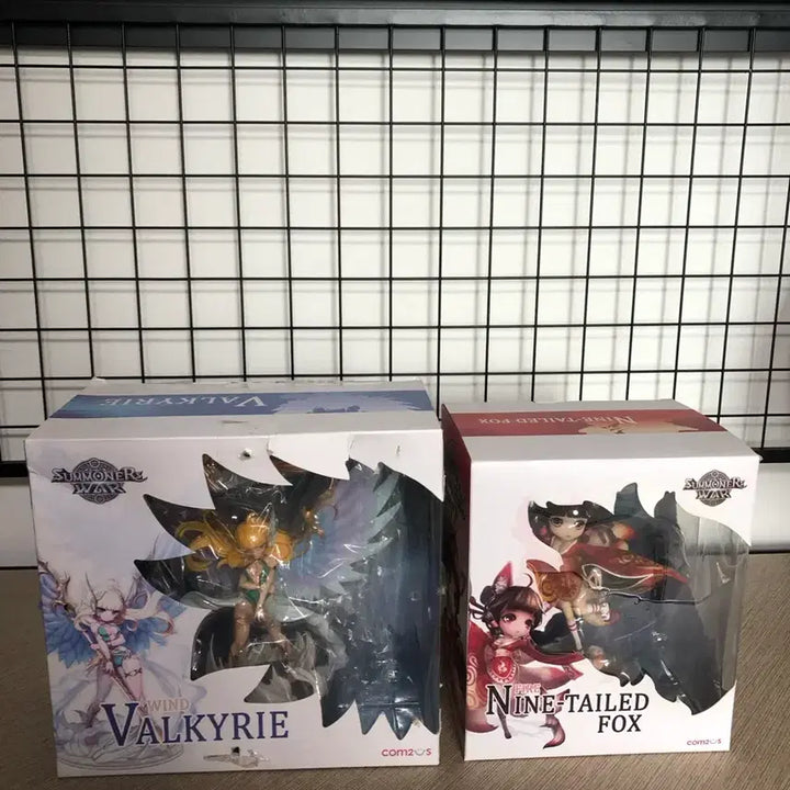 [BUNJANG] Summoners War Valkyrie &amp; Bugumi Figure Set / 컴투스 서머너즈워 발키리/ 불구미 피규어