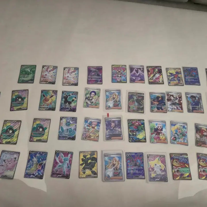 [BUNJANG] Pokemon Card Mega Charizard X SR Set with 39 SR and 4 MA Cards / 포켓몬카드 메가리자몽x sr포함 sr39종과 ma4종팔아요