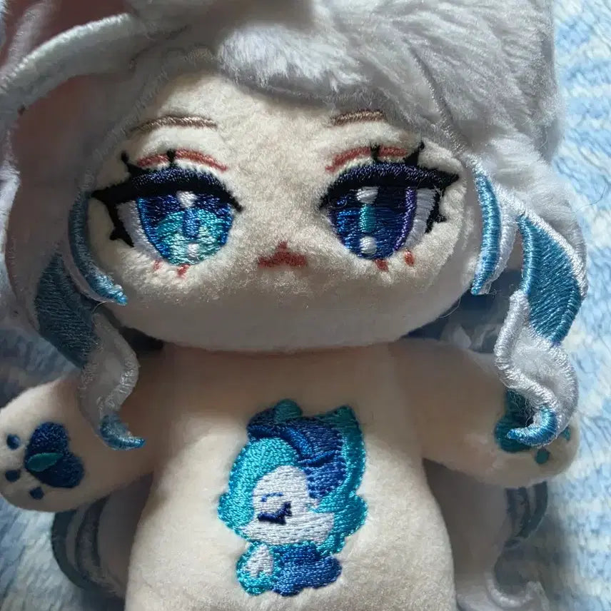 [BUNJANG] Genshin Impact Furina Plush Doll (10cm) / 원신 푸리나 솜인형 말랑일지 콩푸리 솜깅 10cm 판매