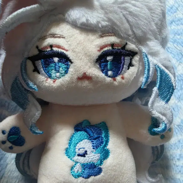 [BUNJANG] Genshin Impact Furina Plush Doll (10cm) / 원신 푸리나 솜인형 말랑일지 콩푸리 솜깅 10cm 판매