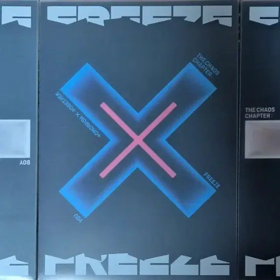 [BUNJANG] TXT TOMORROW X TOGETHER FREEZE Album 3 Version Set with POB Photocard / TXT 투모로우바이투게더 앨범 FREEZE 3종 세트 앨포 특전포카 포함