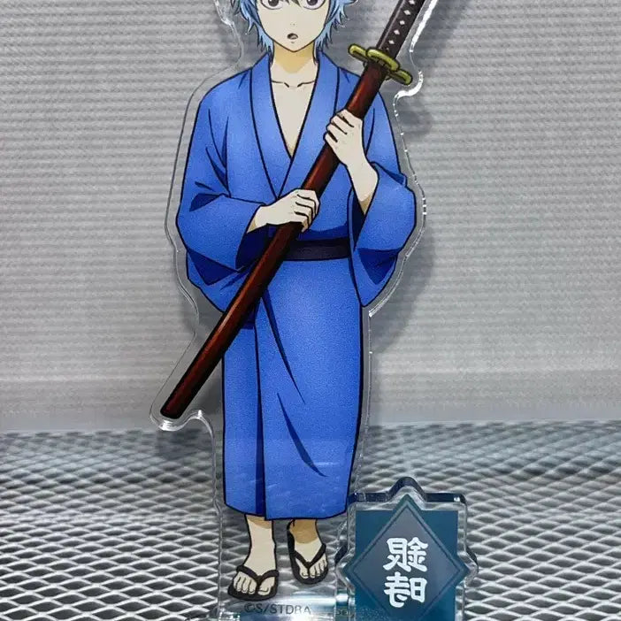 [BUNJANG] Gintama Gintoki Shokuhosohkku Chibi Acrylic Stand / 긴토키 송하촌숙 아크릴 치비 은혼