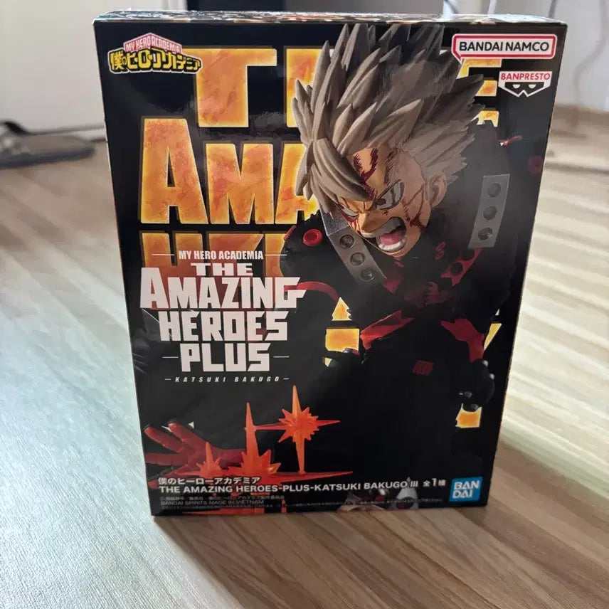 [BUNJANG] My Hero Academia Bakugo The Amazing Heroes Plus Vol. 3 Figure / 나히아 히로아카 바쿠고 더 어메이징 히어로즈 플러스3 피규어