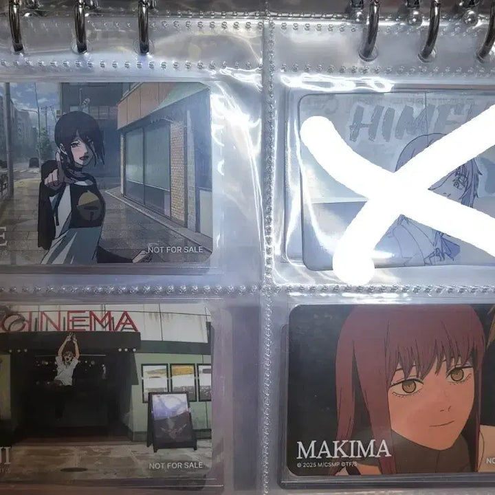 [BUNJANG] Chainsaw Man Rally Exclusive Card Bundle Set (Reze, Makima, Denji) / 체인소맨 BOX 랠리 특전 카드 레제 마키마 덴지 3장 일괄