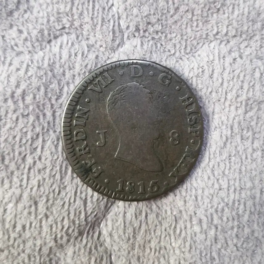[BUNJANG] Spain 1815 8 Maravedis Copper Coin / 1815 스페인 8 maravedis 동화