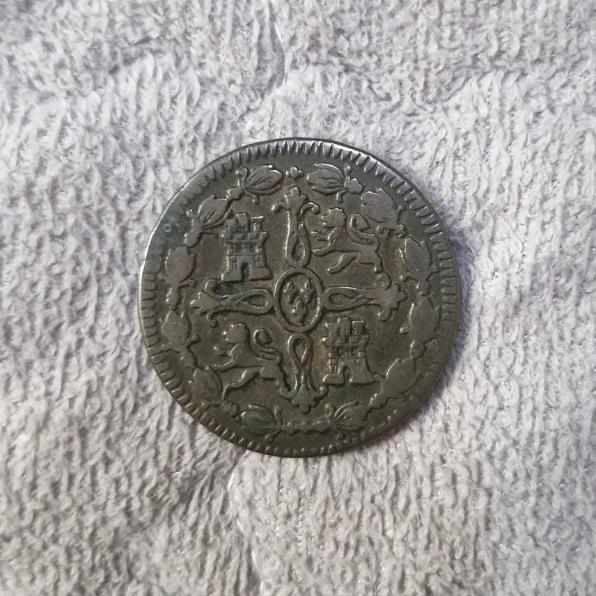 [BUNJANG] Spain 1815 8 Maravedis Copper Coin / 1815 스페인 8 maravedis 동화