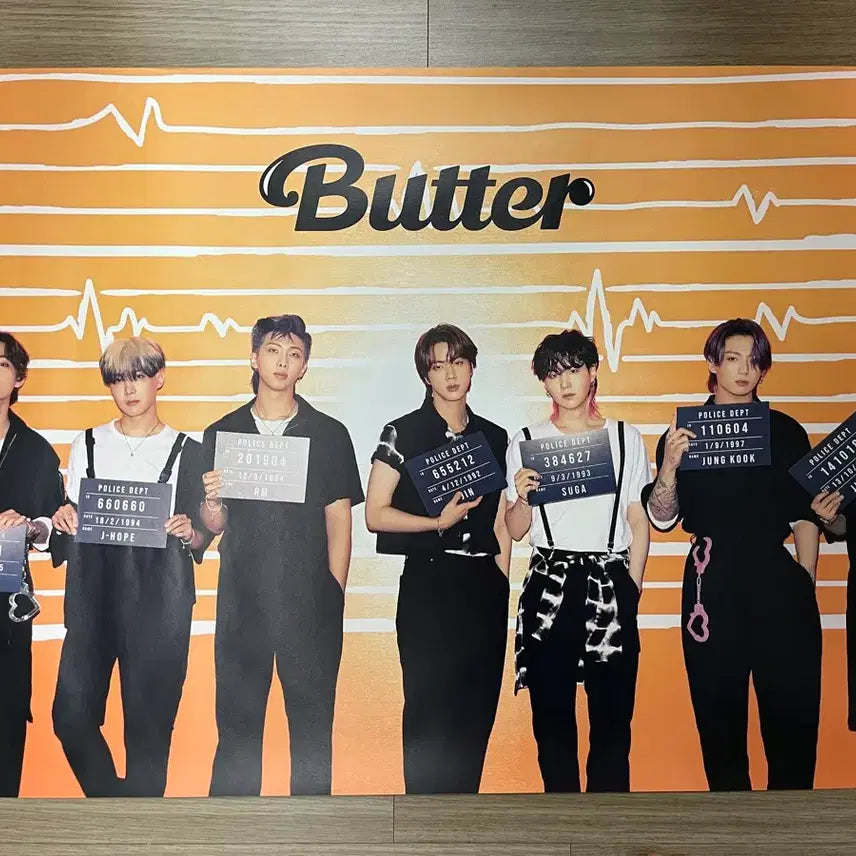 [BUNJANG] BTS Butter Album Full Set (POB, Poster Included) / 방탄 버터 앨범 풀세트(특전,포스터 포함)