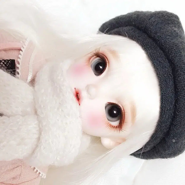 [BUNJANG] Chica B Milk Violet Bebe 26cm Ball-Jointed Doll with Accessories / [급처]치카비 보라 구체관절인형 물품 포함
