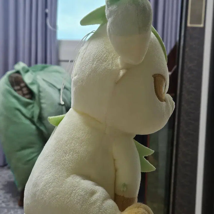 [BUNJANG] Pokemon Leafeon Plush Doll / 포켓몬스터 리피아 인형 아이러브이브이