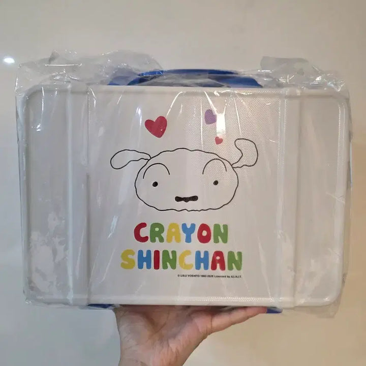 [BUNJANG] Crayon Shin-chan White Dog (Shiro) Ready Bag Luggage / 신상) 짱구는 못말려 흰둥이 레디백 캐리어