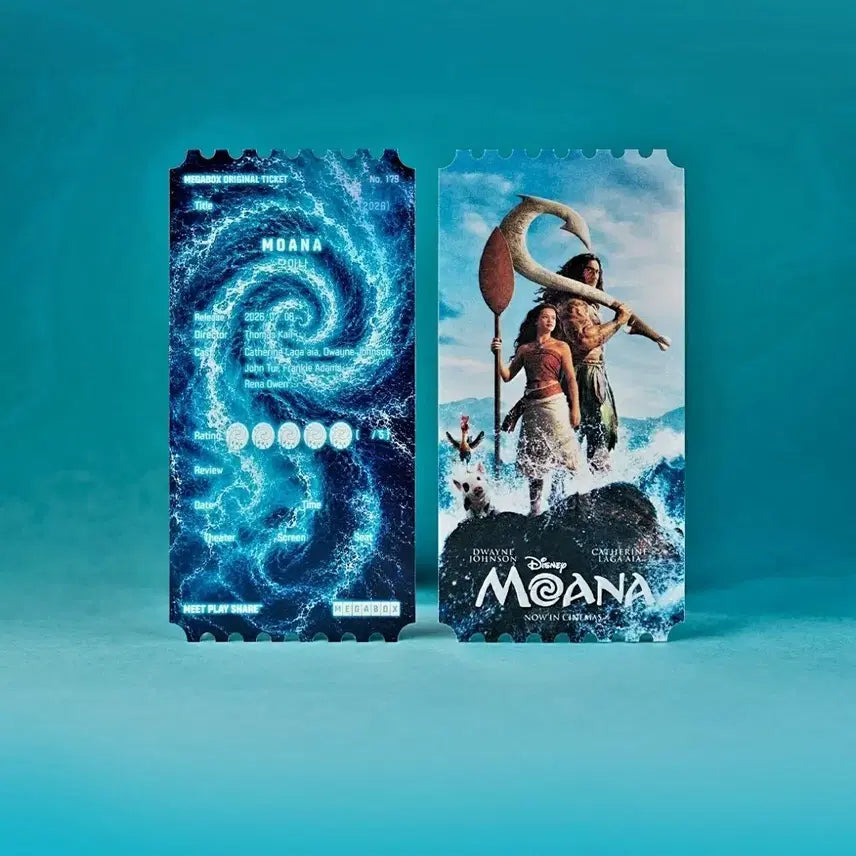 [BUNJANG] Moana Original Ticket / 모아나 오리지널티켓