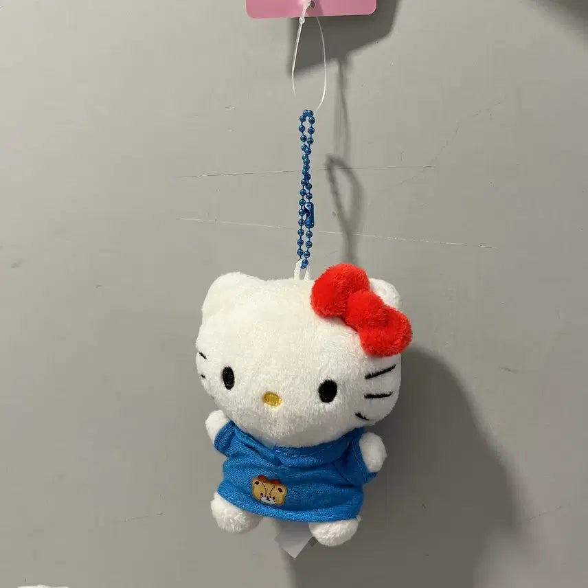 [BUNJANG] Sanrio Hello Kitty Hood Keychain 8cm / 정품 산리오 헬로키티 후드 8cm 키링