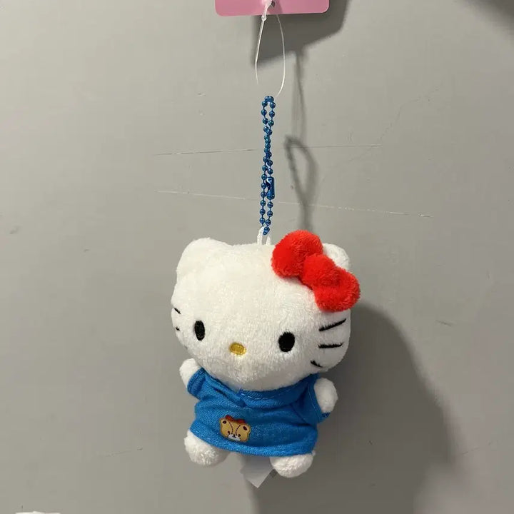 [BUNJANG] Sanrio Hello Kitty Hood Keychain 8cm / 정품 산리오 헬로키티 후드 8cm 키링