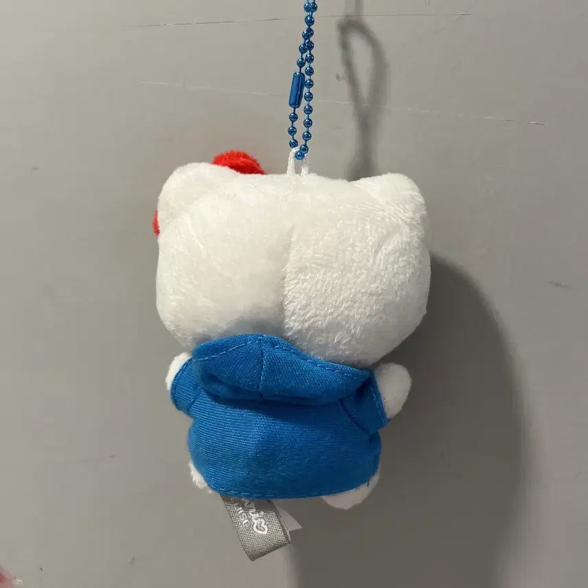[BUNJANG] Sanrio Hello Kitty Hood Keychain 8cm / 정품 산리오 헬로키티 후드 8cm 키링