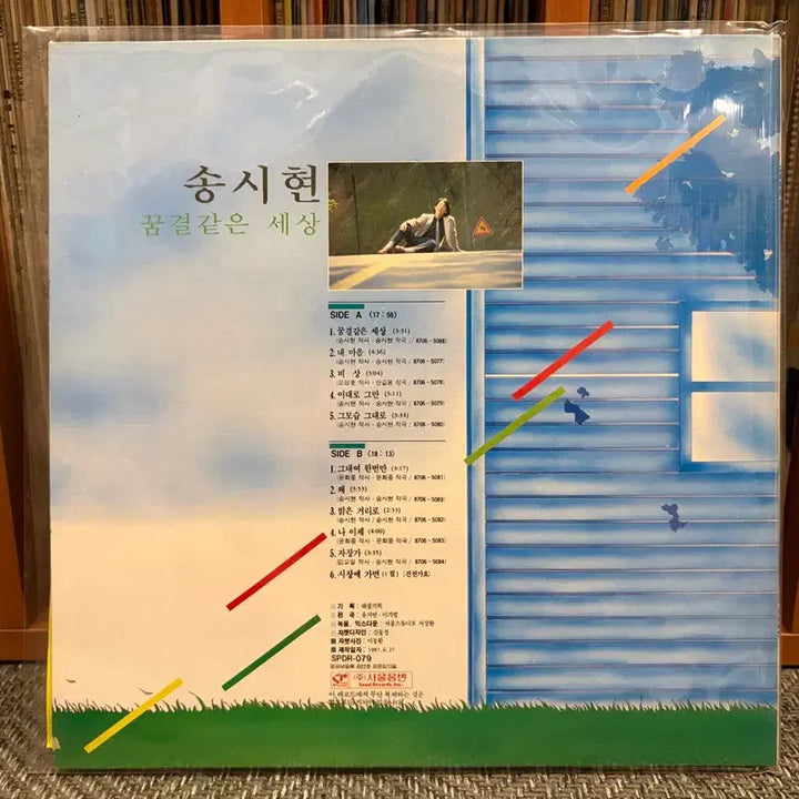 [BUNJANG] Song Si-hyun Dreamlike World LP / (LP) 송시현 - 꿈결 같은 세상