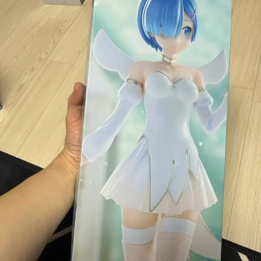 [BUNJANG] Furyu Re:Zero Rem BiCute Bunnies Figure (Unsealed) / 후류 Re:제로 렘 BiCute Pure 피규어 미개봉 새상푸